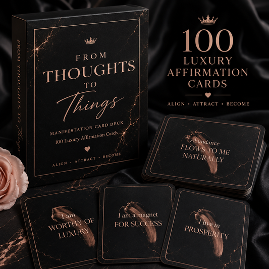 From Thoughts to Things™ Manifestation Card Deck (Digital)