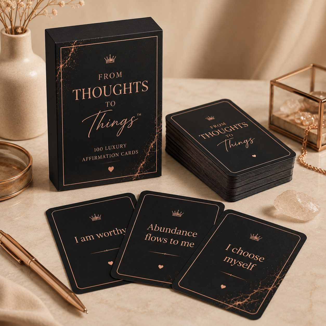 From Thoughts to Things™ Manifestation Card Deck (Digital)