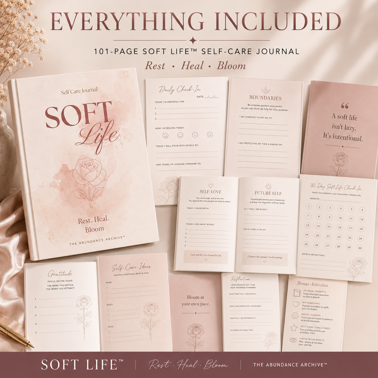 Soft Life™ — The Self-Care Journal
