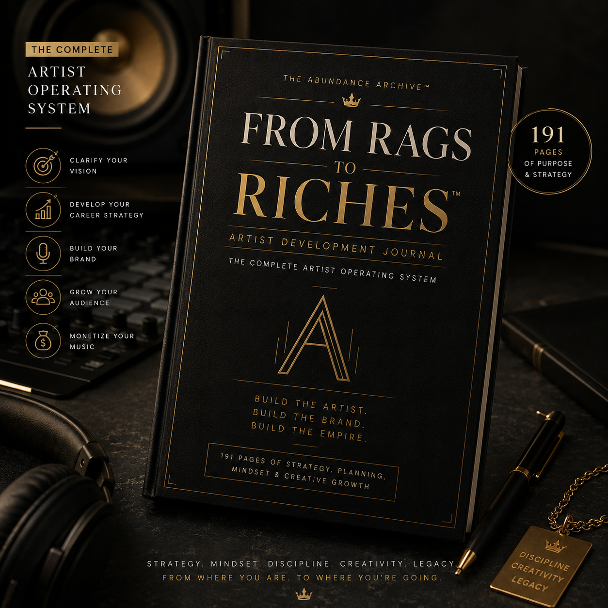 From Rags to Riches™ — Artist Development Journal